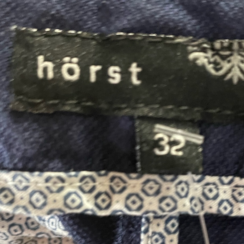 Nautica Dark Blue Flat Front Shorts - Picture 5 of 5